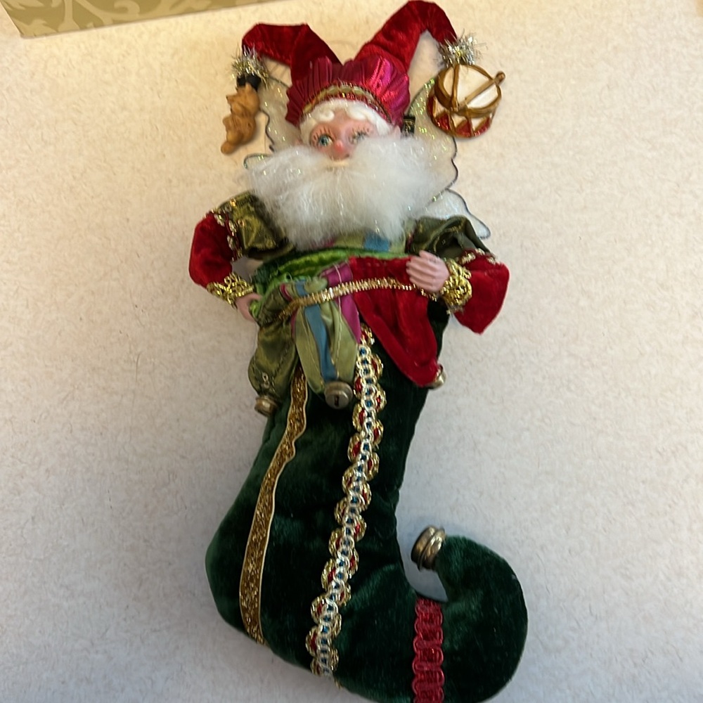 Mark Roberts Toyland Fairy Stocking ornament